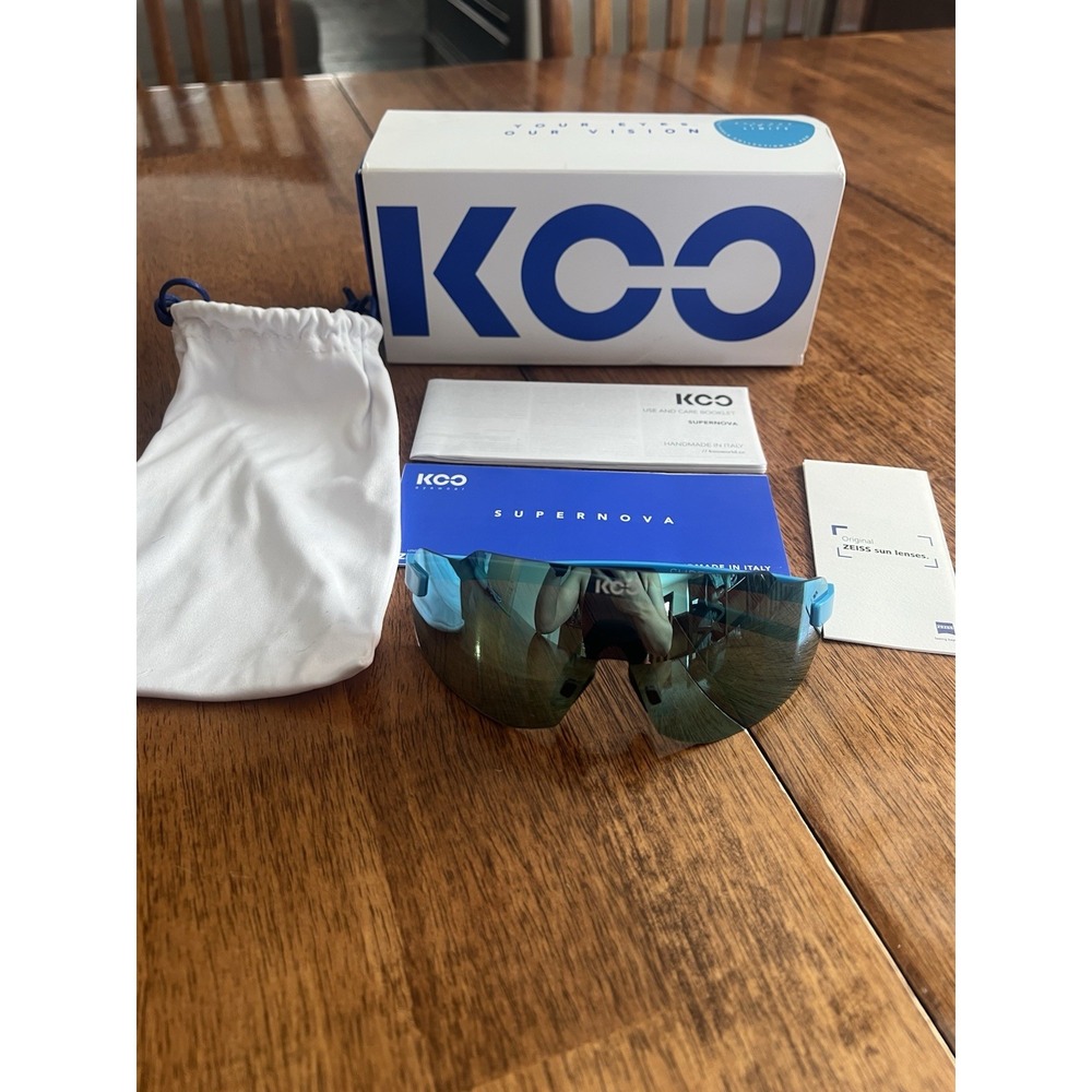 KOO Supernova Blue Matt/Turquoise Sport Sunglasses (OEY00007-910)